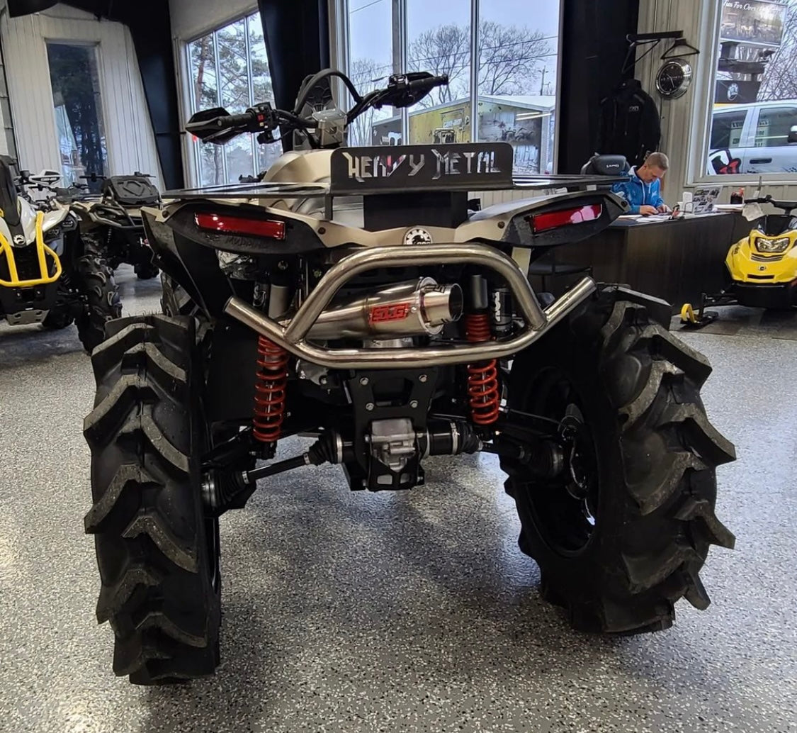2016-2026 Gen 2 CanAm Renegade XMR 570-650-850-1000cc Sniper Quiet Series Slip On 45 Degree Exit