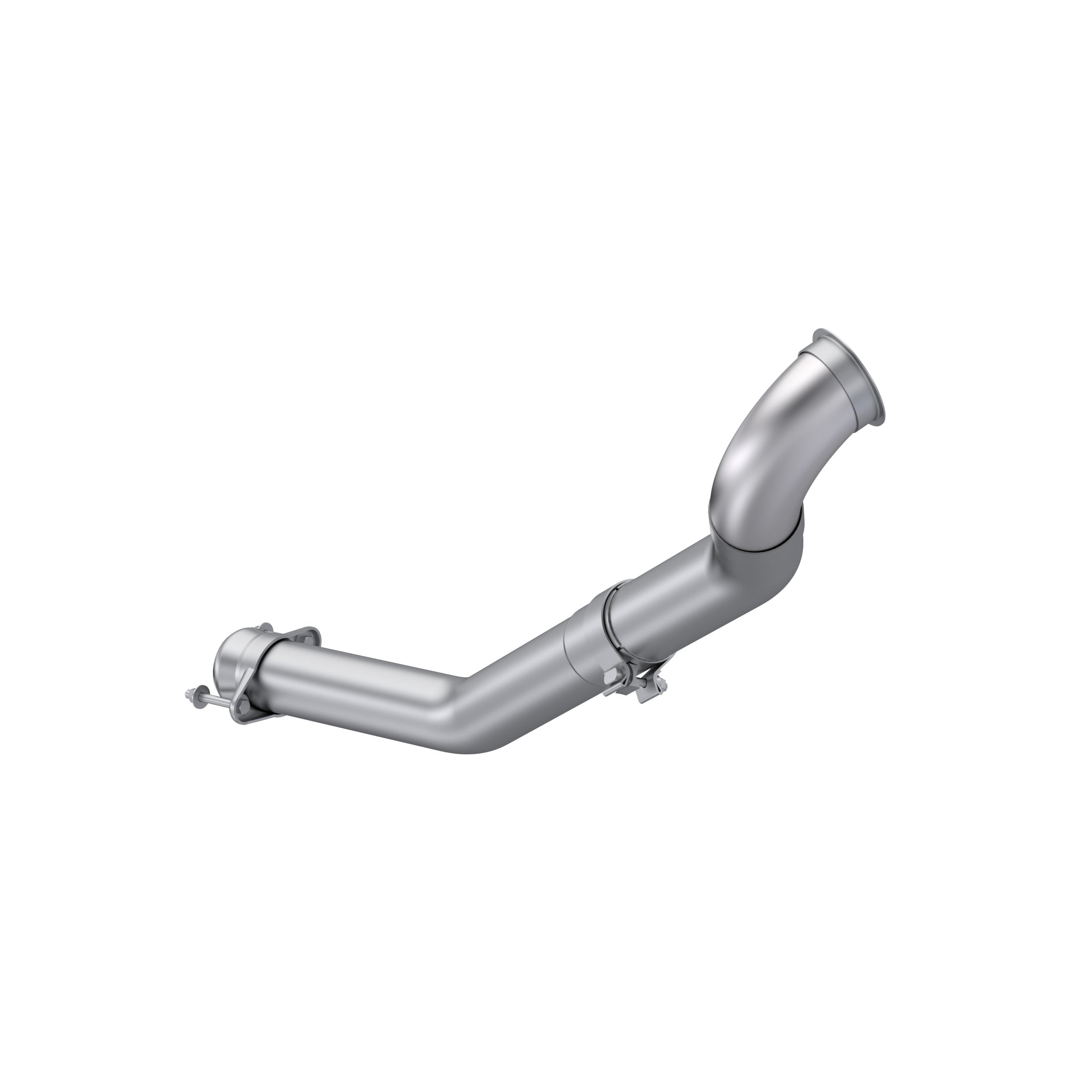 MBRP Exhaust 3in. Down Pipe Kit; T409; Works with Stock Catalytic Converter