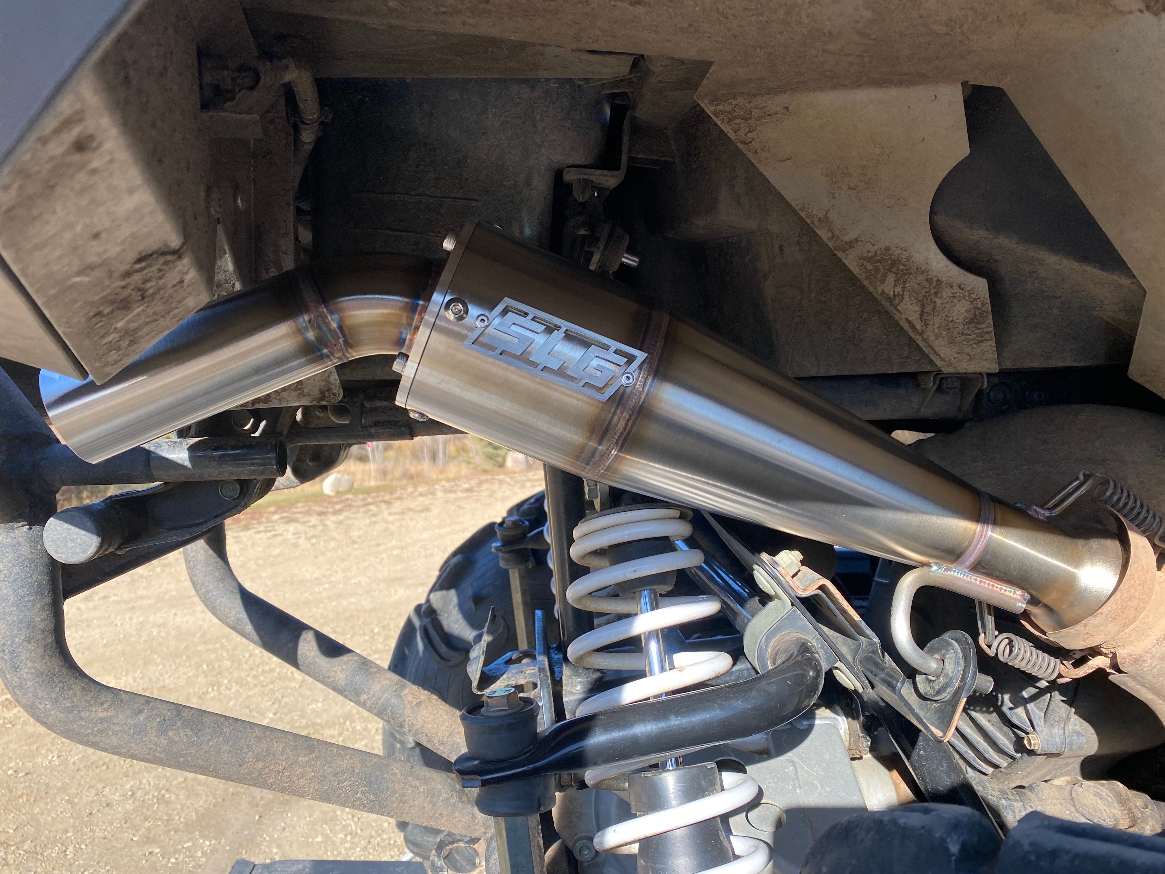 2017-2024 Polaris Sportsman SP/XP 850-1000cc Sniper Quiet Series Slip On (does not fit the 55” S model)