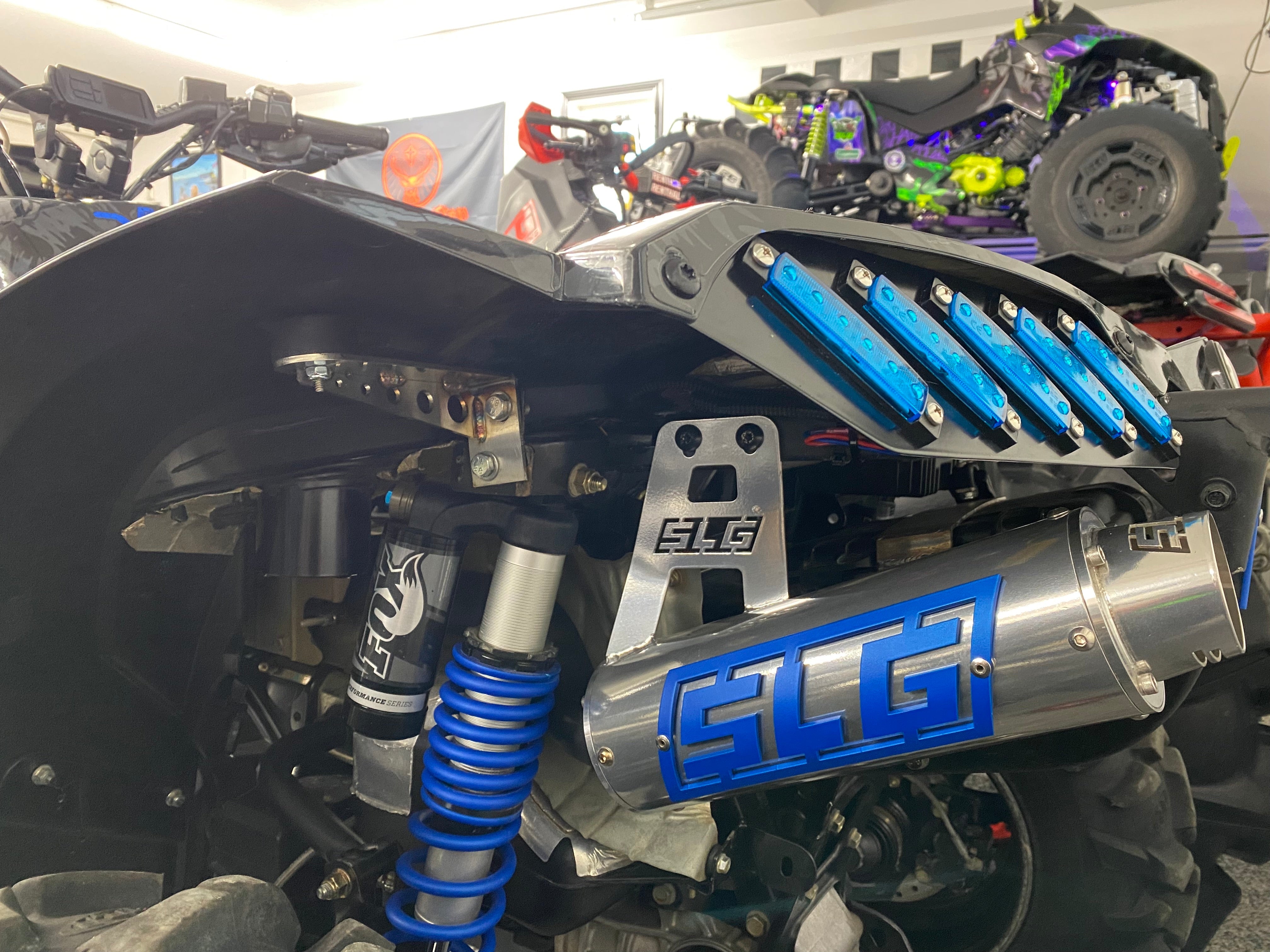 2012-2026 CanAm Renegade SLG Rear Fender Supports