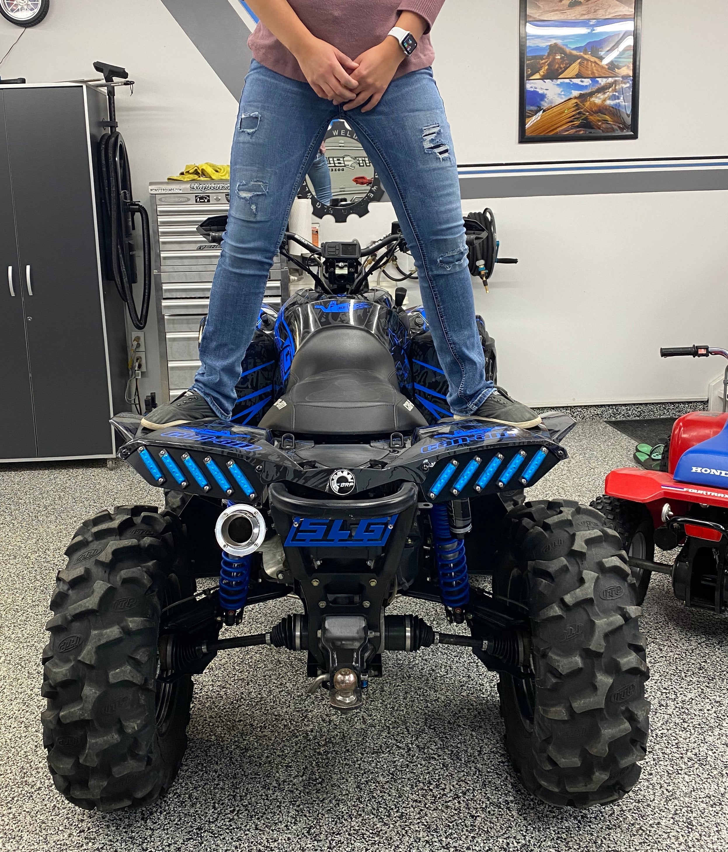 2012-2026 CanAm Renegade SLG Rear Fender Supports