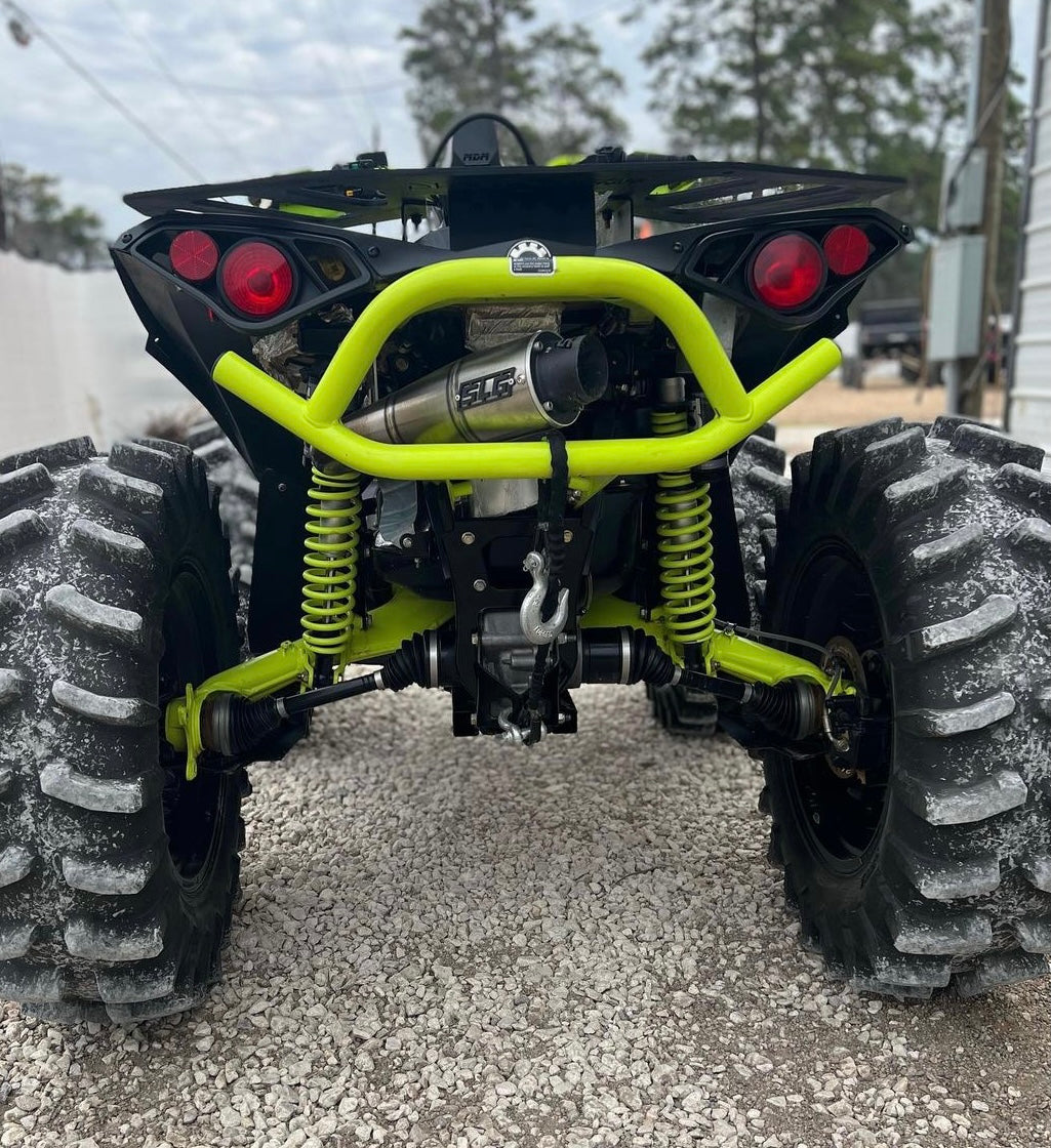 2016-2026 Gen 2 CanAm Renegade XMR 570-650-850-1000cc Sniper Quiet Series Slip On 45 Degree Exit