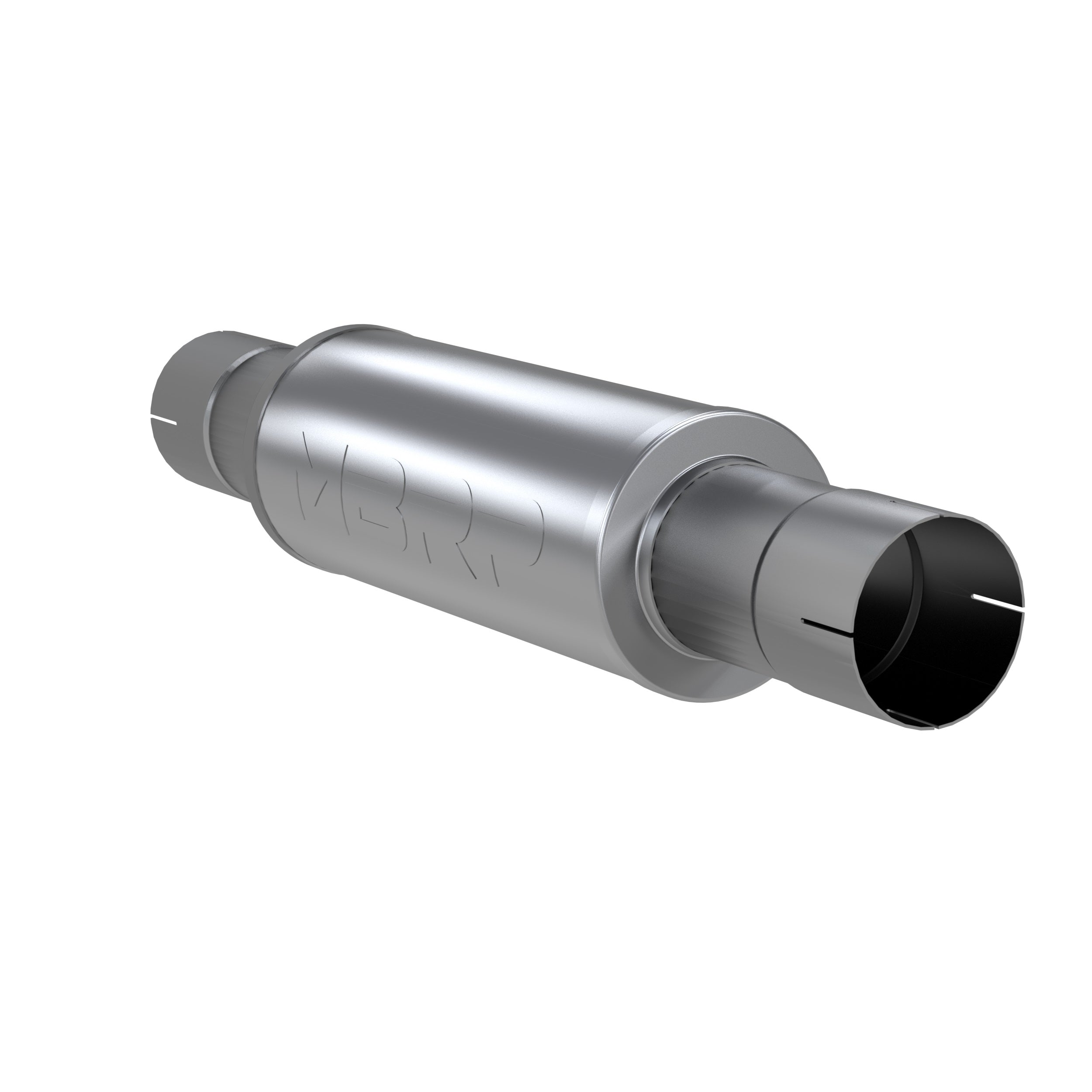 MBRP Exhaust M20681 Muffler 4in. Inlet/Outlet 24in. Body 30in. Overall. AL