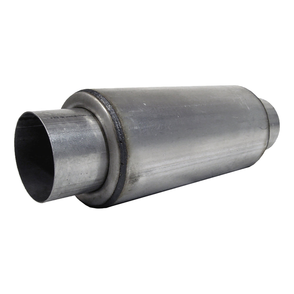 MBRP Exhaust R1009 Resonator 4in. Inlet. Outlet 12in. Body 18in. Overall. T304