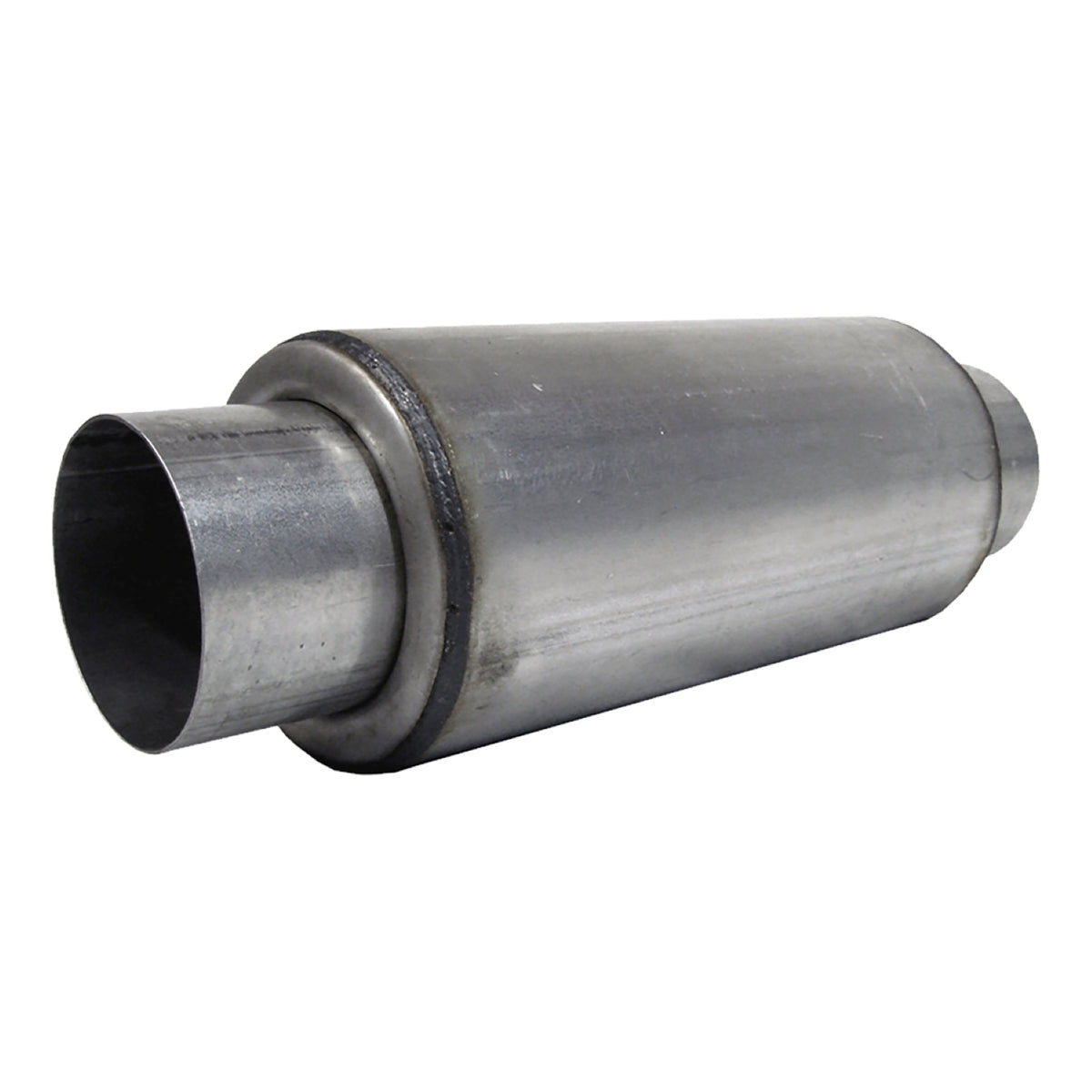 MBRP Exhaust R1009 Resonator 4in. Inlet. Outlet 12in. Body 18in. Overall. T304