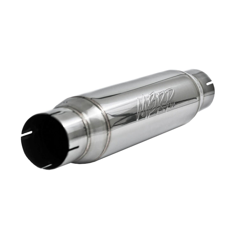 MBRP Exhaust R1013 Resonator. 3in. Inlet. Outlet.16in. body. 20in. overall. T304
