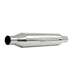 MBRP Exhaust R1015 Resonator. 2.25in. Inlet. Outlet. 22in. body. 26in. overall. T304