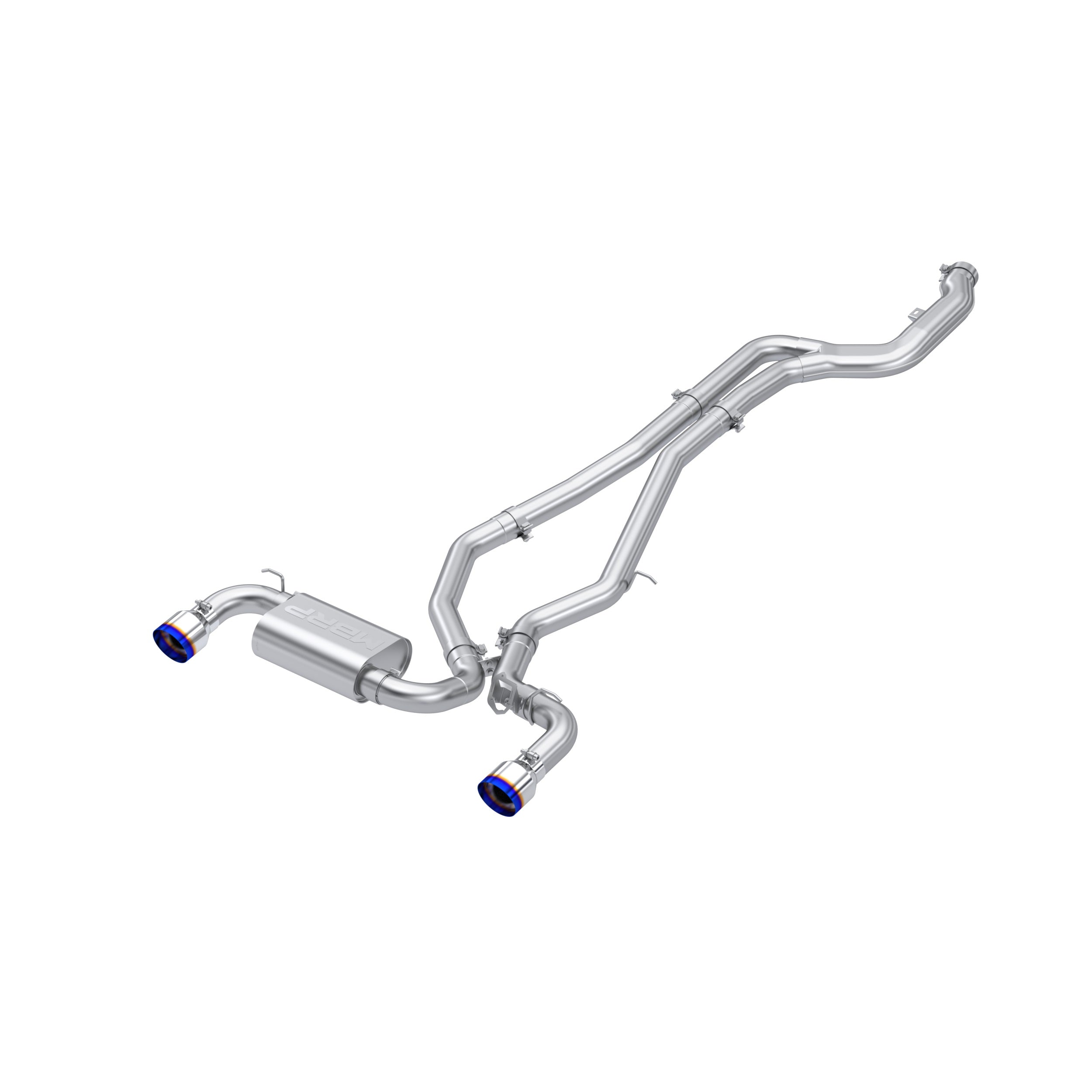 MBRP Exhaust S43003BE 3in Cat-Back. Dual Rear Exit. T304. BE Tips