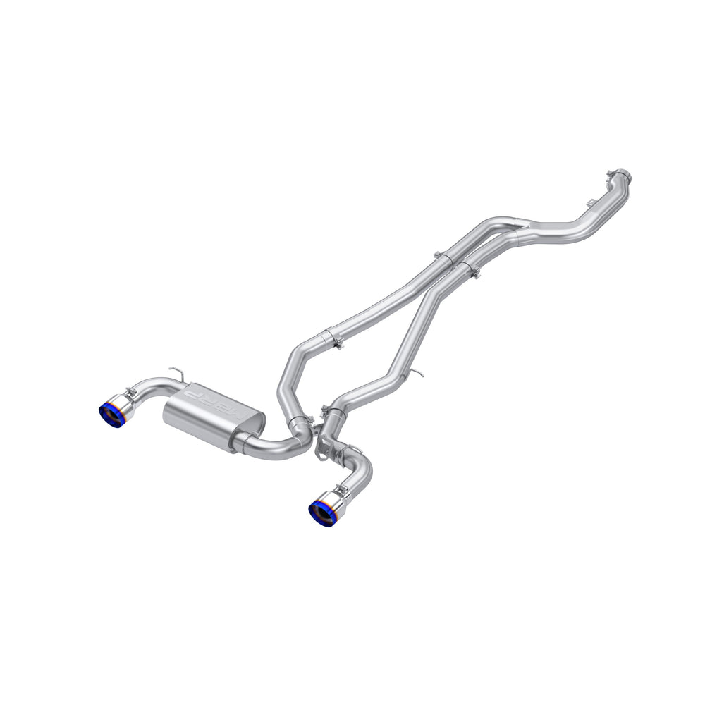 MBRP Exhaust S43003BE 3in Cat-Back. Dual Rear Exit. T304. BE Tips