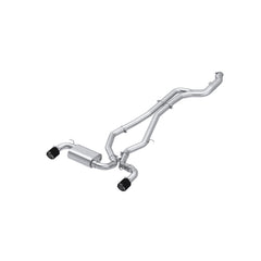 MBRP Exhaust S43003CF 3in Cat-Back. Dual Rear Exit. T304. CF Tips