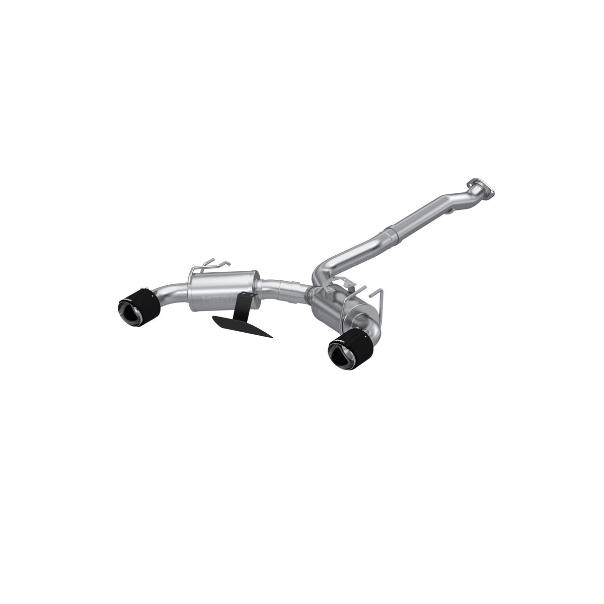 MBRP Exhaust S43023CF 3in Cat-Back. Dual Rear Exit. T304. CF Tips