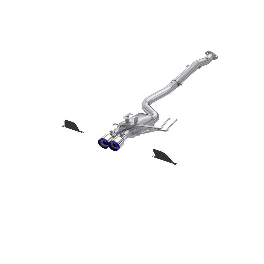 MBRP Exhaust S43033BE 3in Cat-Back. Dual Center Rear Exit. T304. BE Tips
