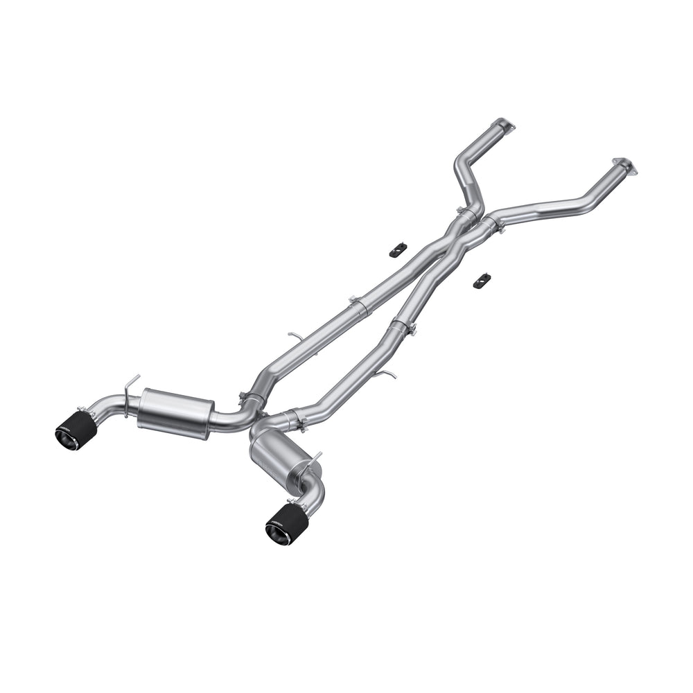 MBRP Exhaust 3" Cat Back, Dual Rear, T304 with Carbon Fiber Tips