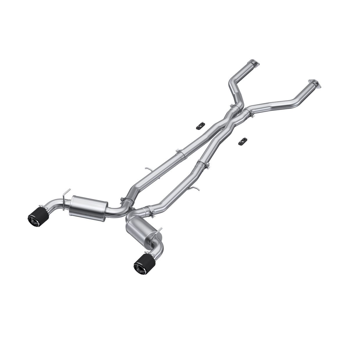 MBRP Exhaust 3" Cat Back, Dual Rear, T304 with Carbon Fiber Tips