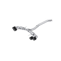 MBRP Exhaust 3.5" Cat Back, Dual Split Rear, T304, Quad CF Tip