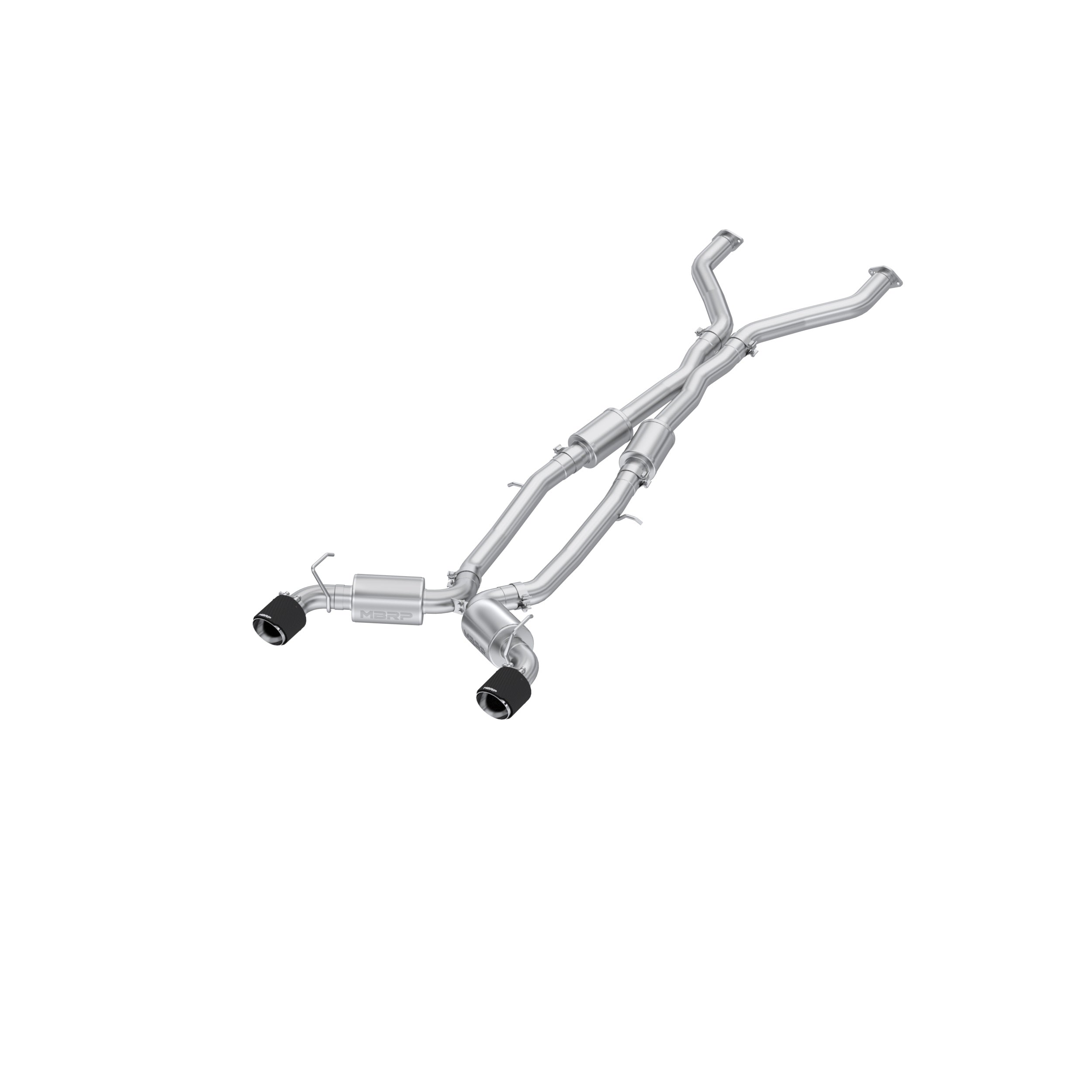 MBRP Exhaust 3" Cat Back, Dual Rear, T304 CF