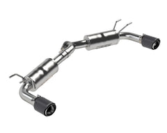 MBRP Exhaust 2.5" Axle-Back; Dual Rear Exit; CF
