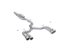 MBRP Exhaust 3" Cat Back, Quad Split Rear, T304