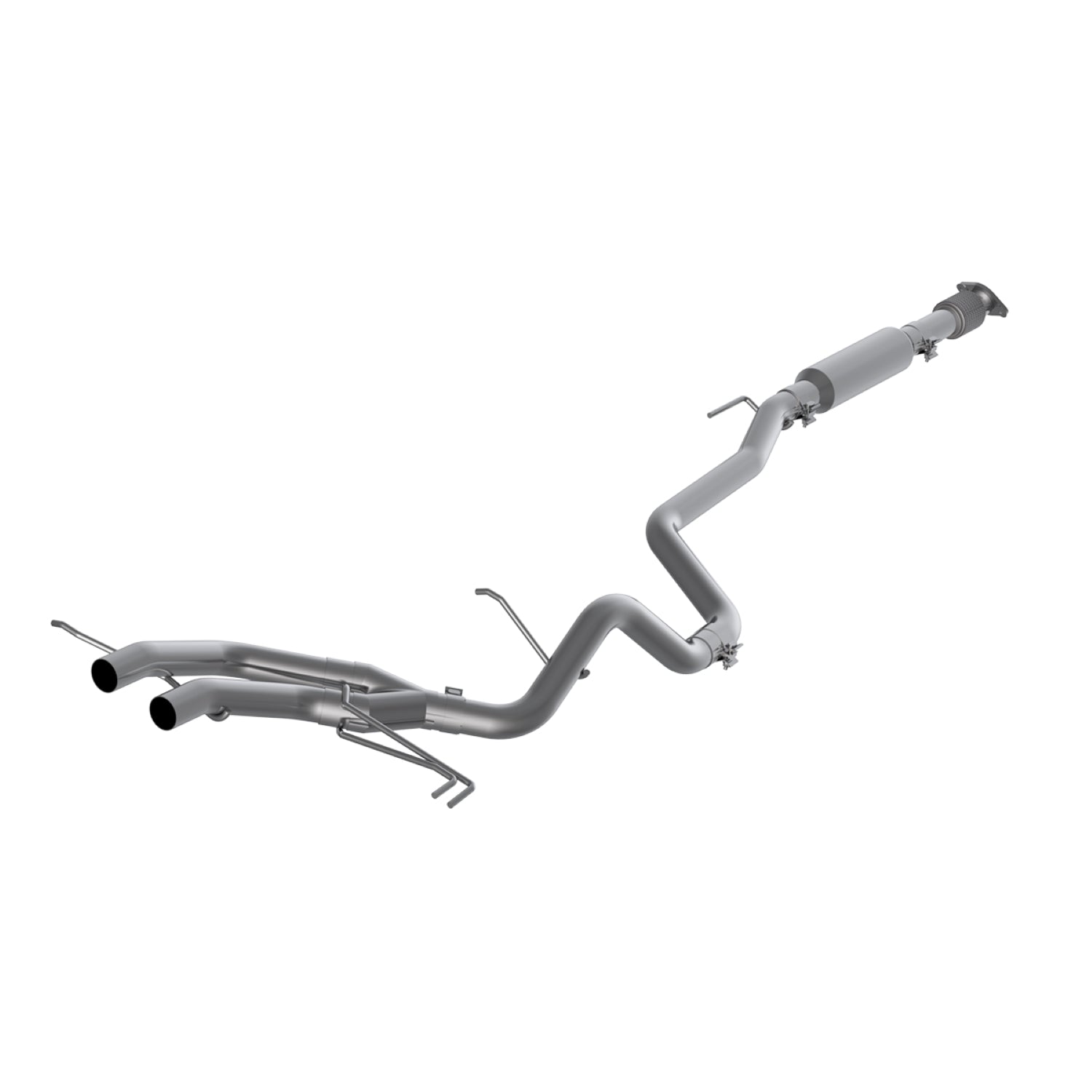 MBRP Exhaust 2 1/2" Cat Back, Dual Exit, T304
