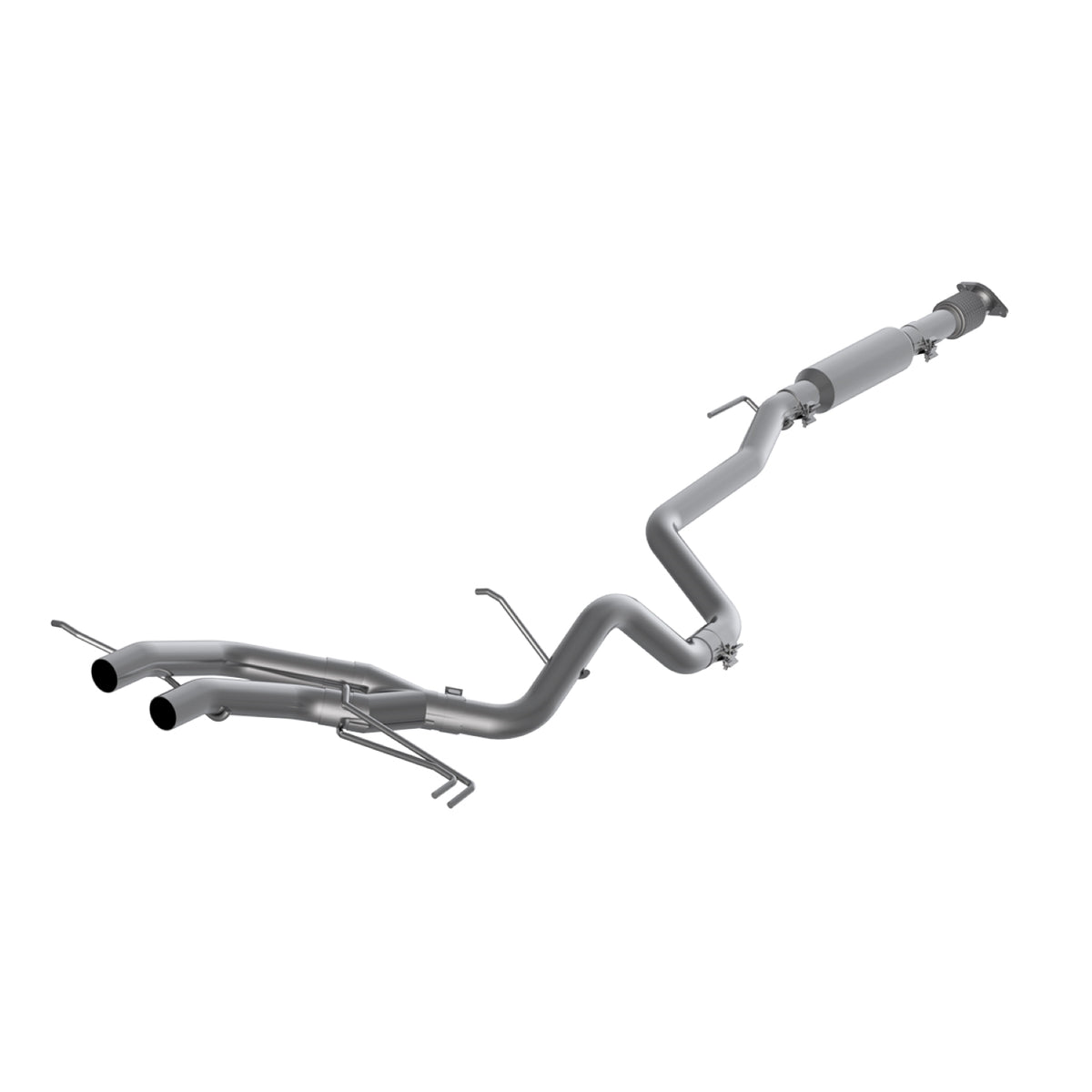 MBRP Exhaust 2 1/2" Cat Back, Dual Exit, T304