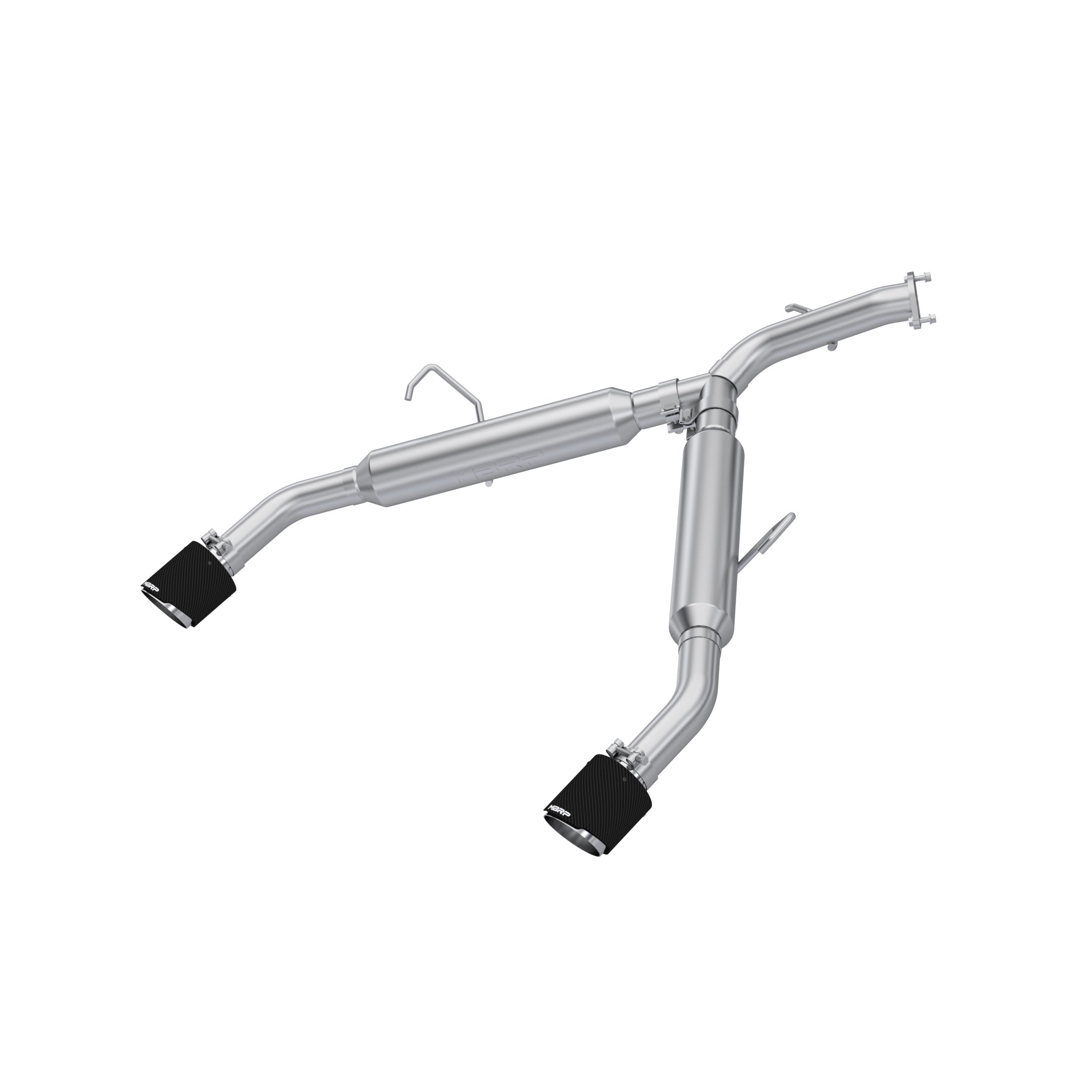MBRP Exhaust 2.5in. Axle-Back; Dual Split Rear Exit; T304
