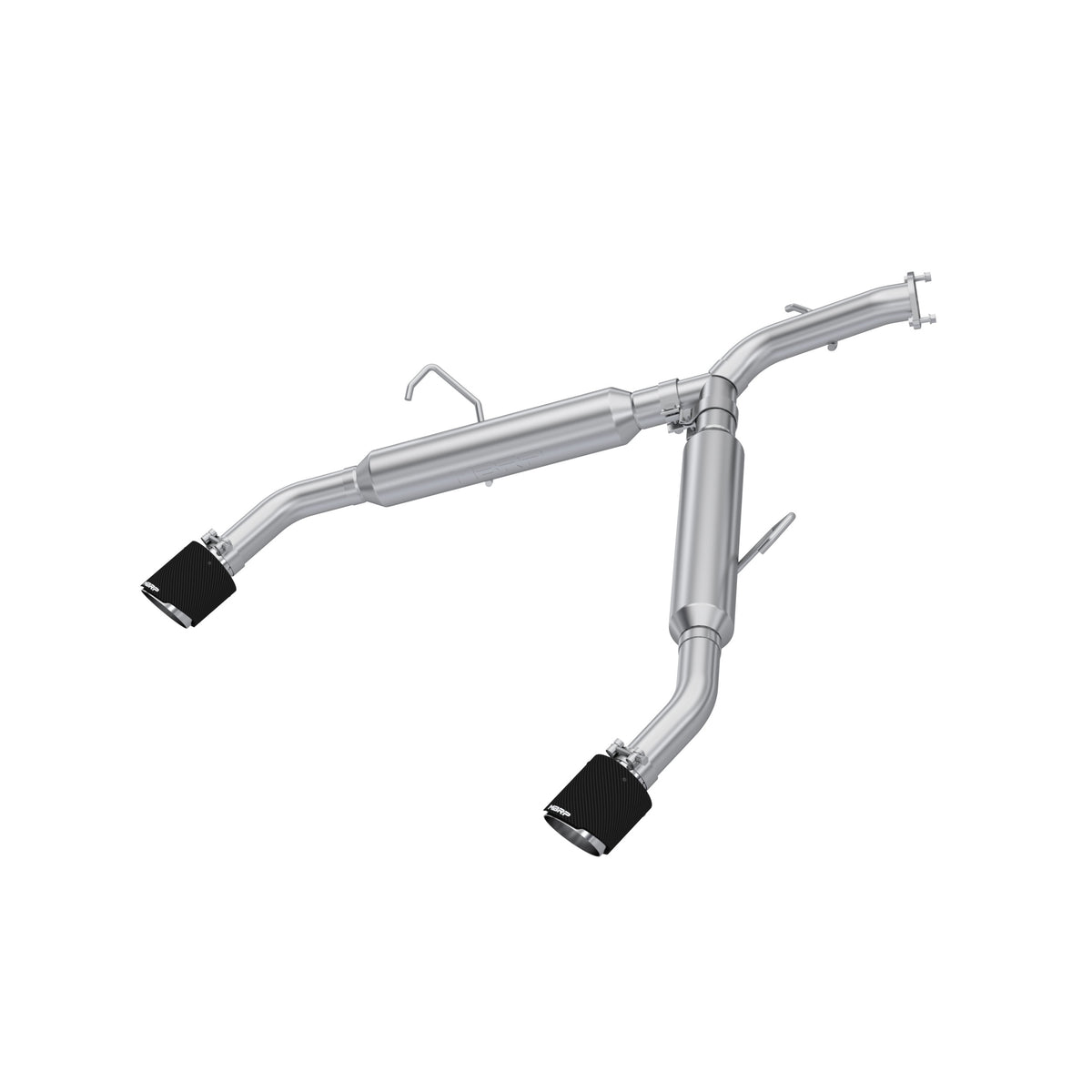 MBRP Exhaust 2.5in. Axle-Back; Dual Split Rear Exit; T304