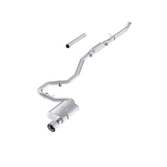 MBRP Exhaust 2.5" Cat Back, Single Rear Exit, Aluminized Steel