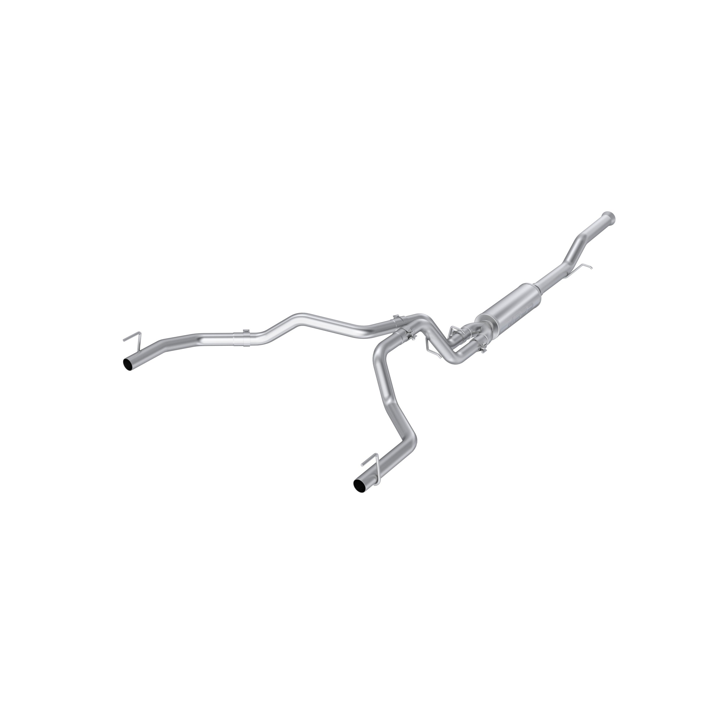 MBRP Exhaust 3in. Cat Back; 2.5in. Dual Rear; T304