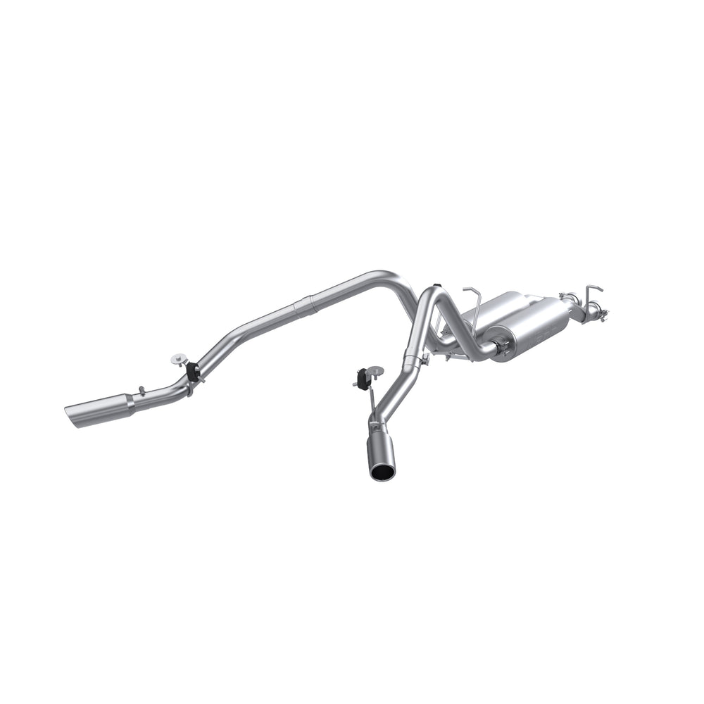 MBRP Exhaust 2 1/2in. Cat Back; Dual Split Side; AL