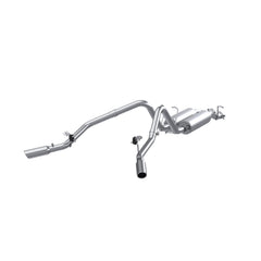MBRP Exhaust 2 1/2in. Cat Back; Dual Split Side; AL