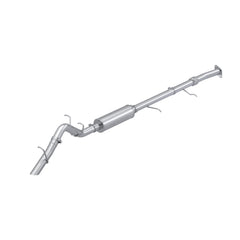 MBRP Exhaust 3in. Cat Back; Single High Clearance Rear Exit; AL