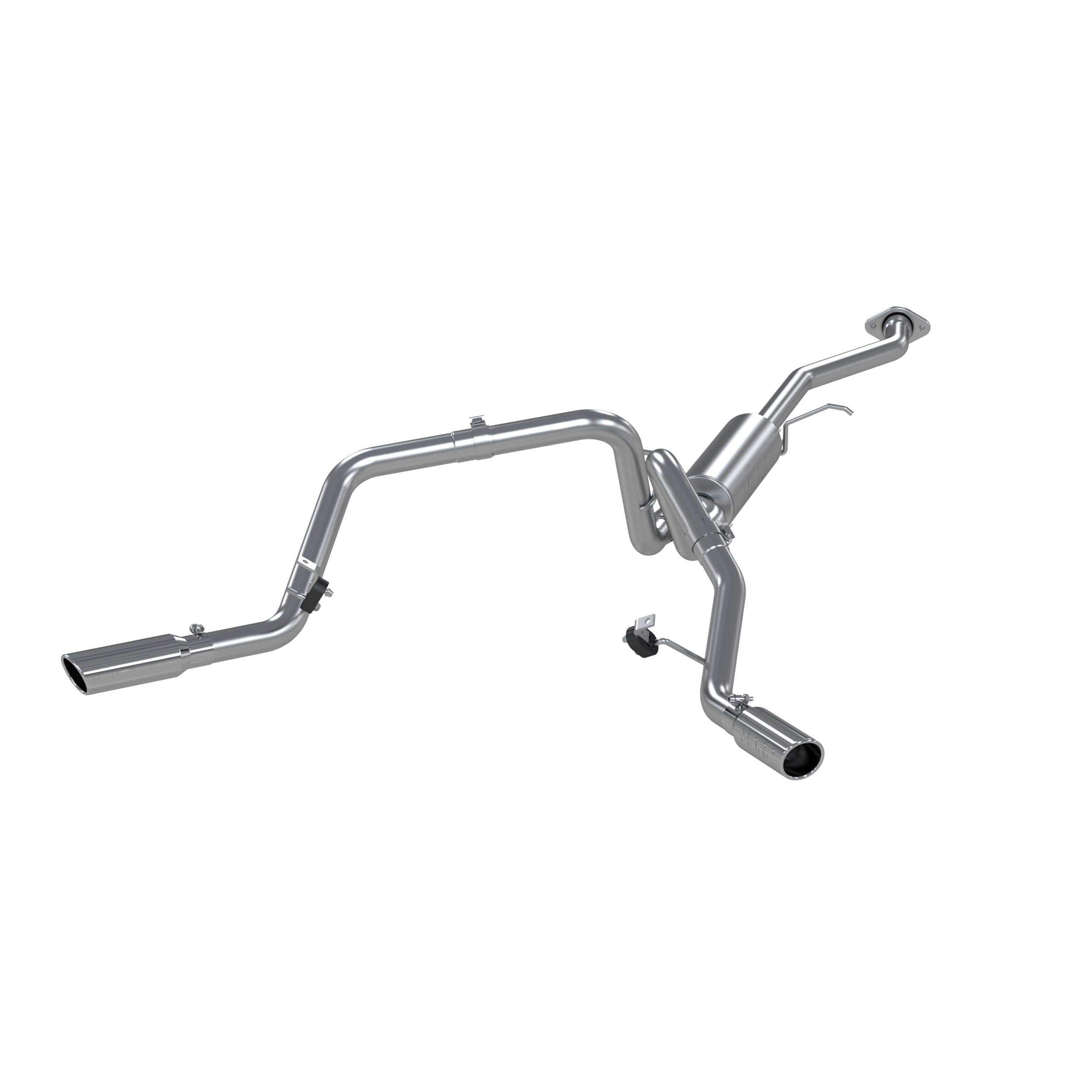 MBRP Exhaust 2.5in. Cat Back; Dual Split Side; T409