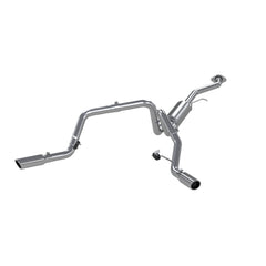 MBRP Exhaust 2.5in. Cat Back; Dual Split Side; T409
