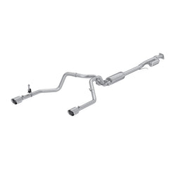 MBRP Exhaust 3in. Cat Back; 2.5in. Dual Rear; T304