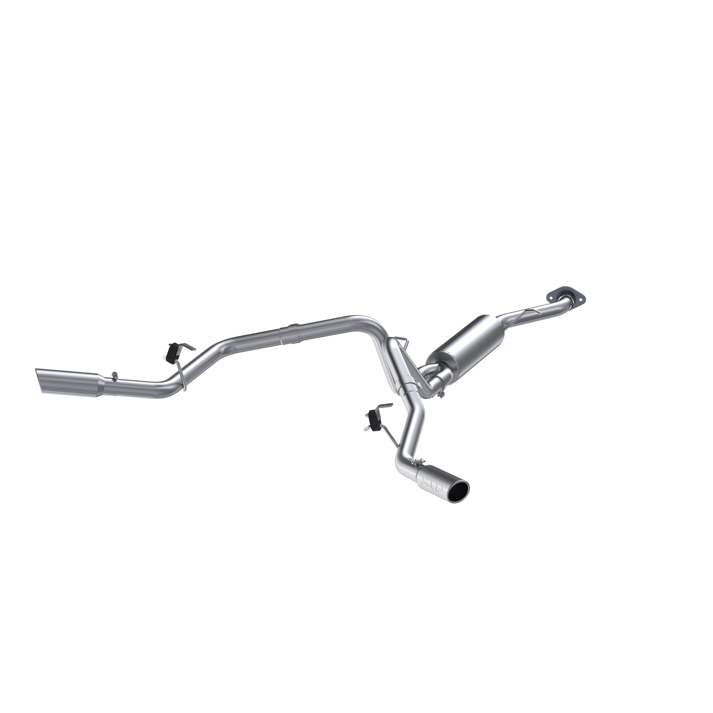 MBRP Exhaust 2 1/2in. Cat Back; Dual Split Side; AL