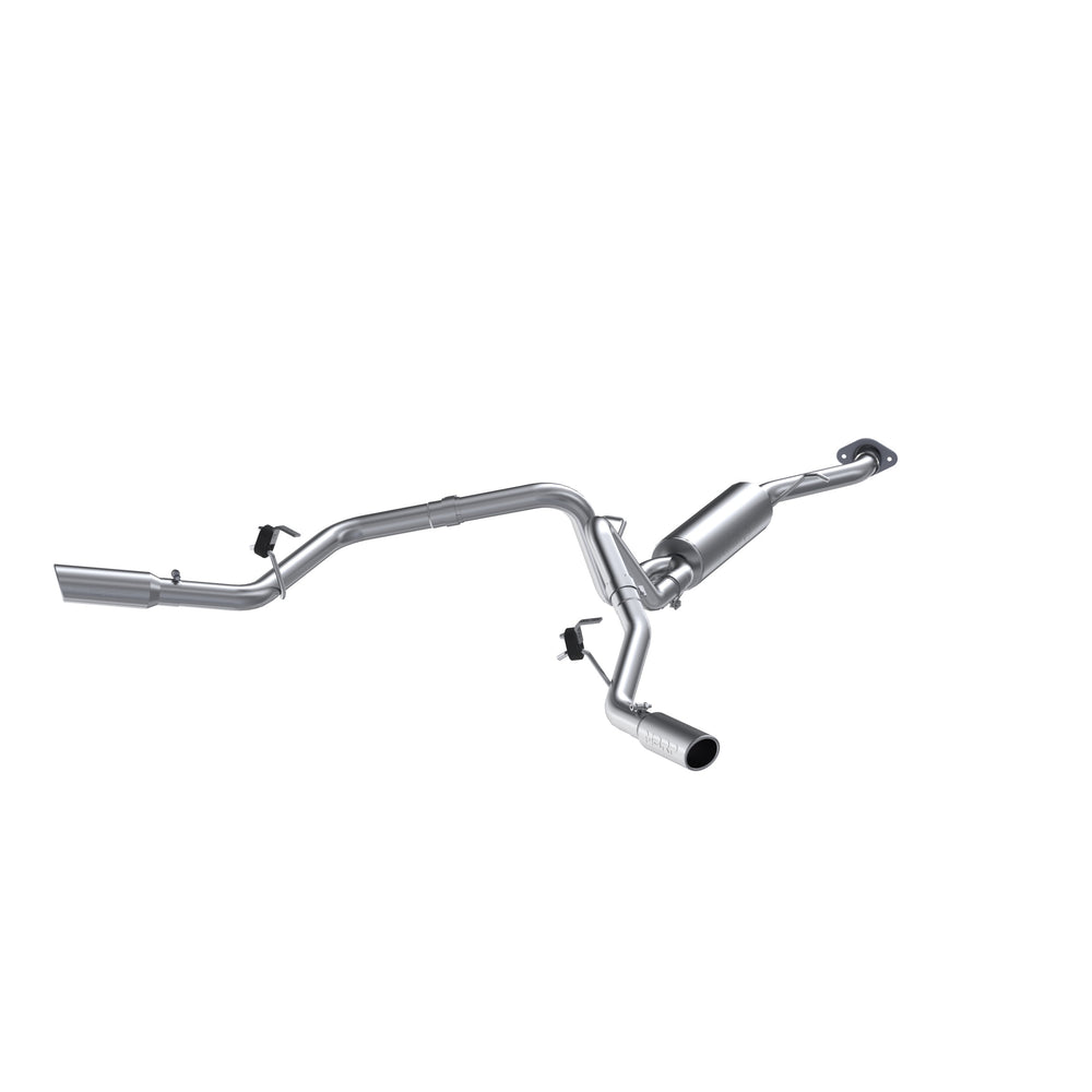 MBRP Exhaust 2 1/2in. Cat Back; Dual Split Side; AL