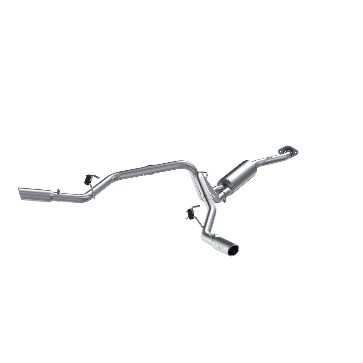 MBRP Exhaust 2 1/2in. Cat Back; Dual Split Side; AL