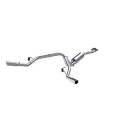 MBRP Exhaust 2 1/2in. Cat Back; Dual Split Side; AL