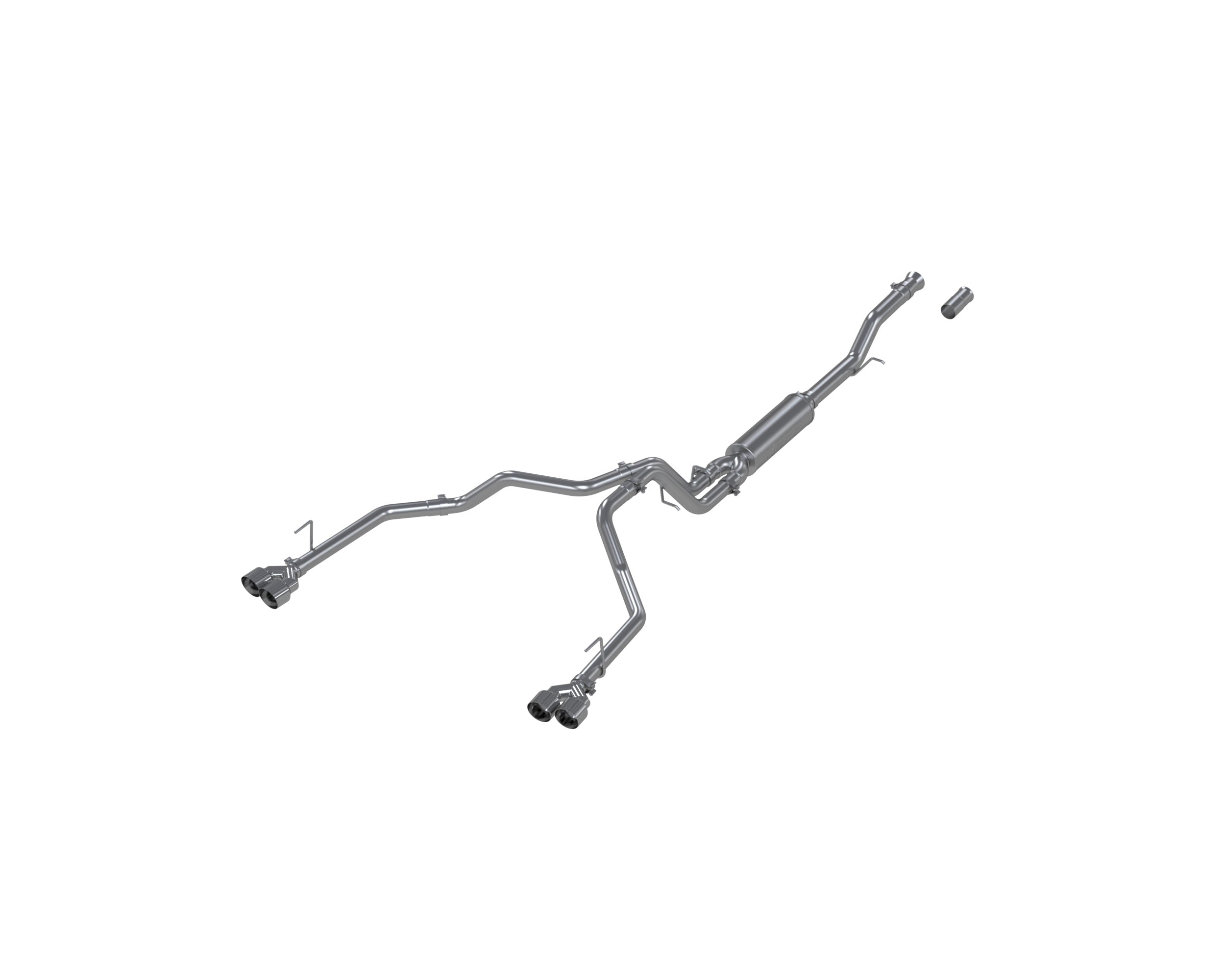 MBRP Exhaust 3" Cat Back, 2.5" Dual Rear , AL