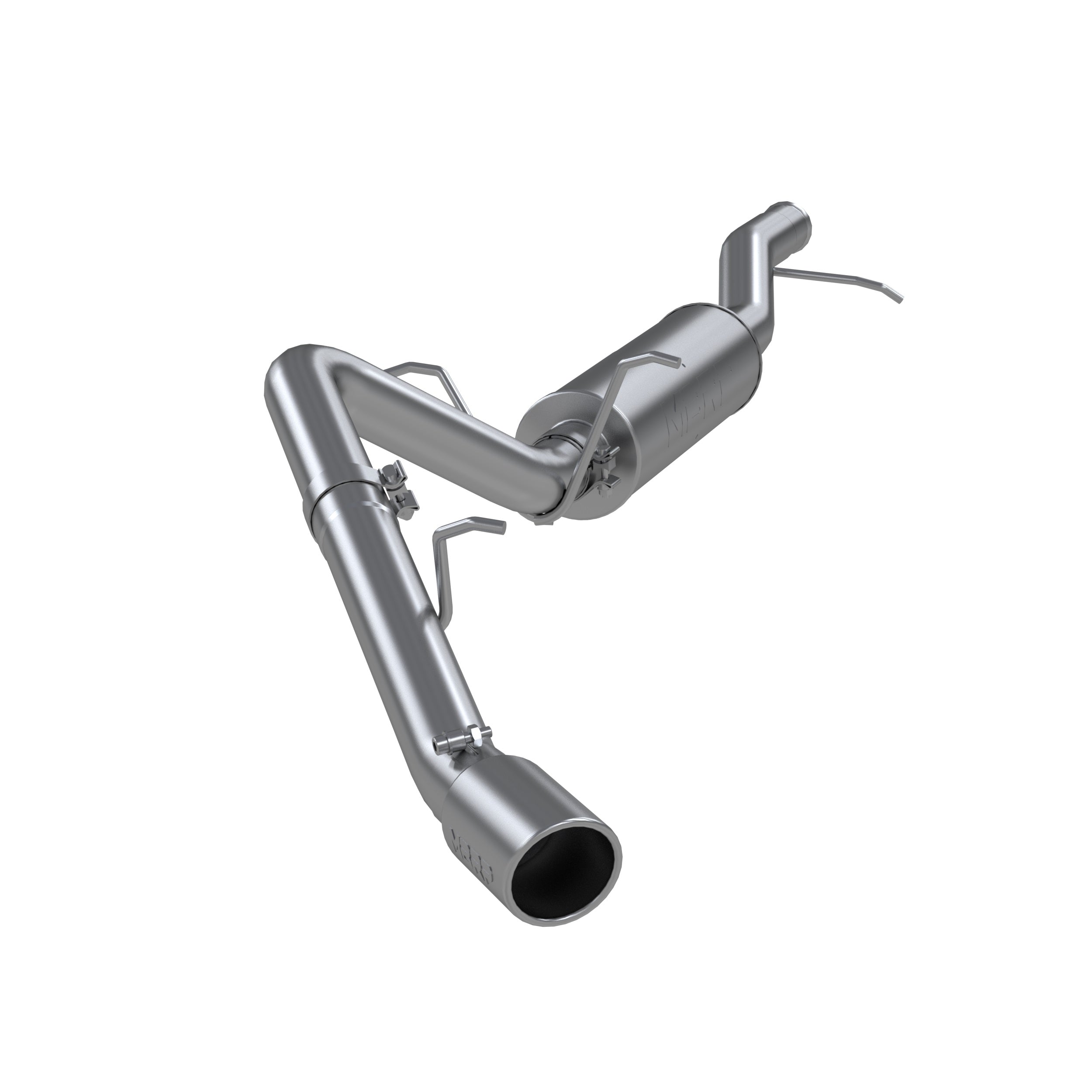 MBRP Exhaust 3in. Cat Back; Single Side; AL