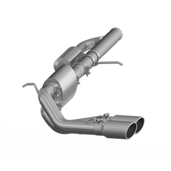 MBRP Exhaust 3in. Cat Back; Pre-Axle Dual Outlet; T409