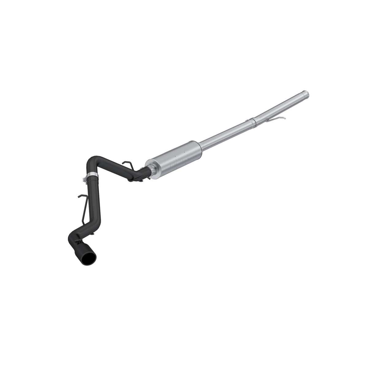 MBRP Exhaust 3" Cat Back, Single Side , Black Coated