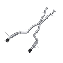 MBRP Exhaust S51053CF 3in Cat-Back. Dual Rear Exit. T304. CF Tips
