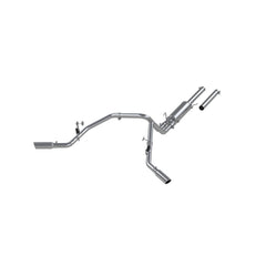 MBRP Exhaust 2 1/2in. Cat Back; Dual Split Side; AL