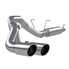 MBRP Exhaust 4in. Cat Back; Single Side Dual Outlet; AL