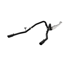 MBRP Exhaust 2 1/2in. Cat Back; Dual Rear; Black Coated