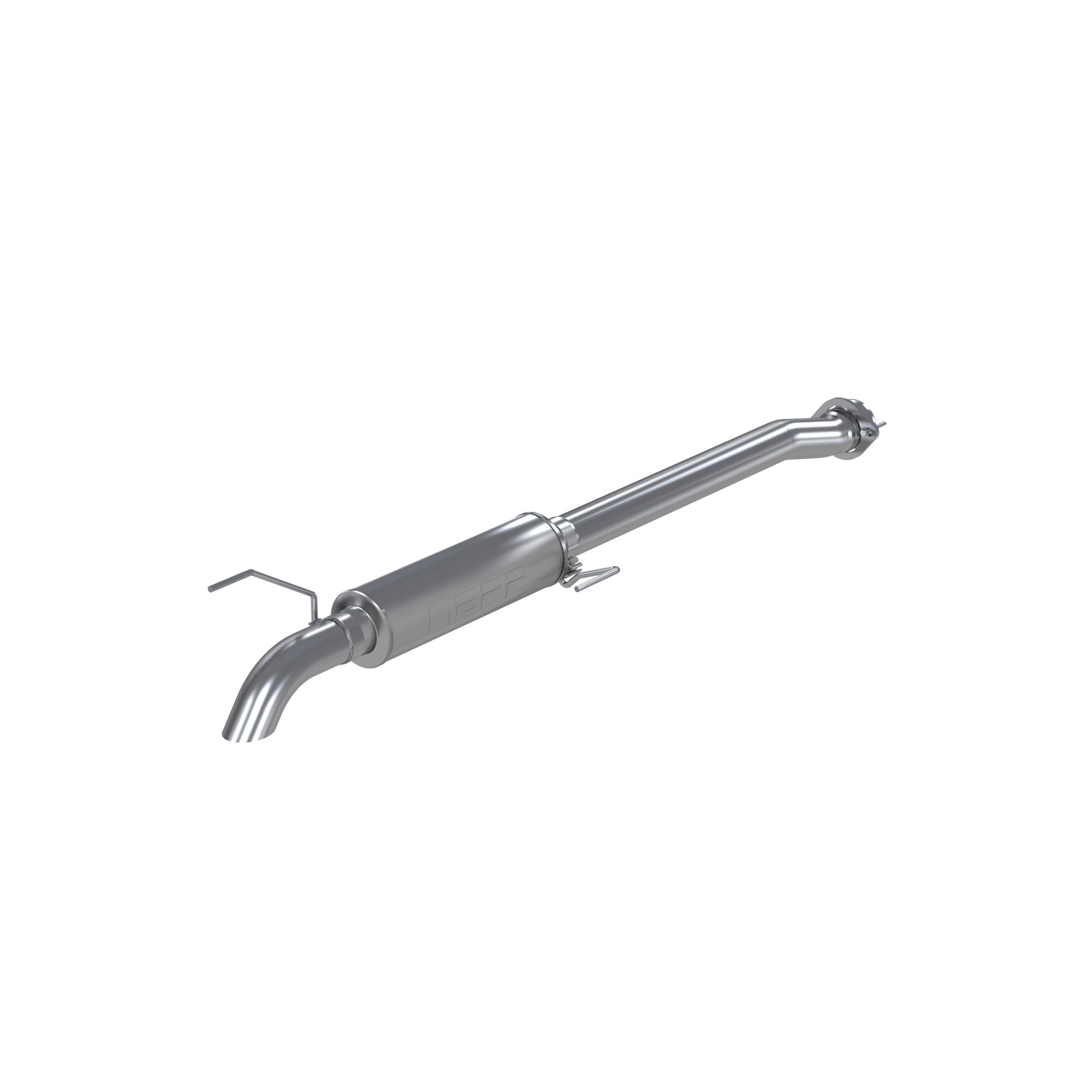 MBRP Exhaust 3 in. Cat Back; Single Turn Down; AL