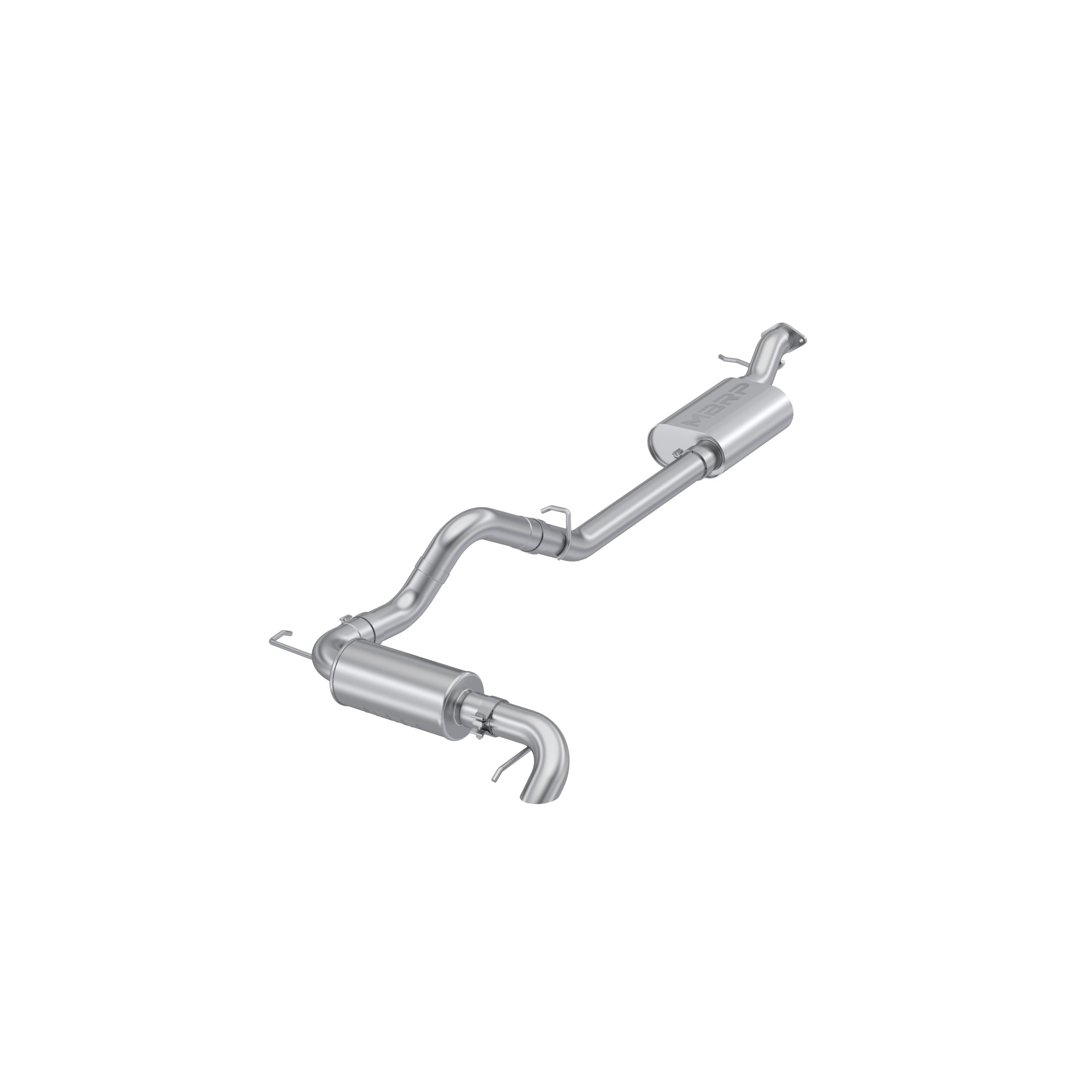 MBRP Exhaust 3" Cat-Back, Single Rear Exit, High Clearance, AL