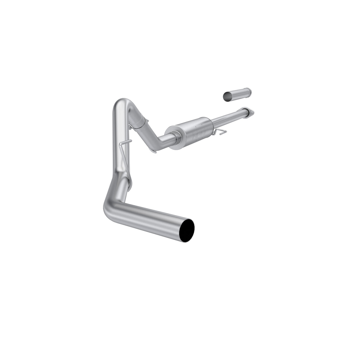MBRP Exhaust 3in. Cat Back; Single; AL