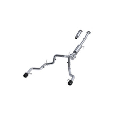 MBRP Exhaust 3in. Cat Back; Dual Split Rear; T304